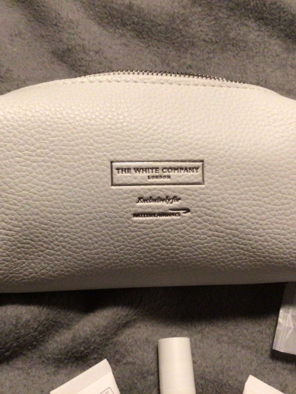 British Airways x The White Company Amenities Kit; white; brand new/never opened - Picture 7 of 11